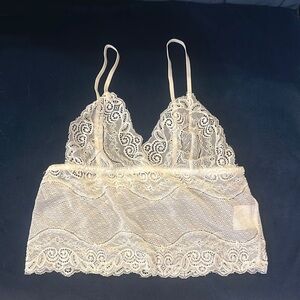 White Lace Bralette